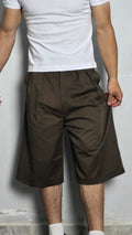 Brown Tailored trouser Jorts