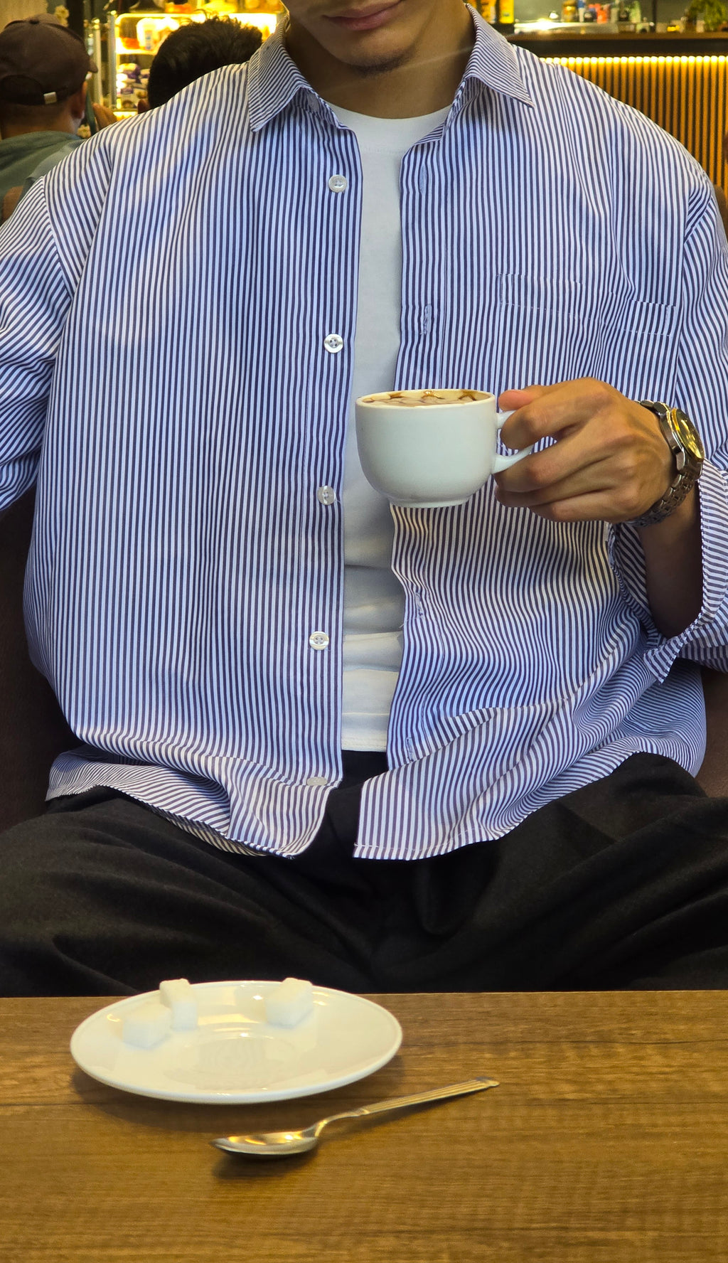 Striped Button Up Shirt