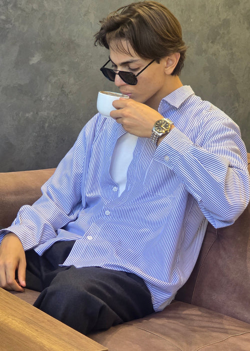 Striped Button Up Shirt