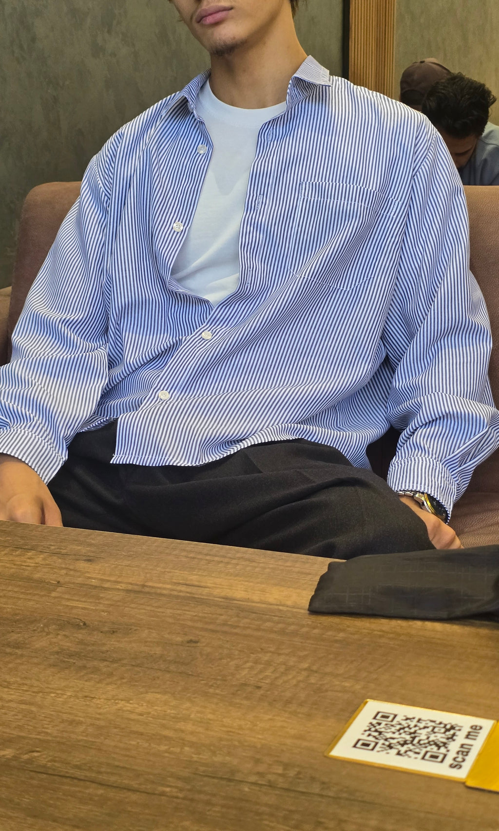 Striped Button Up Shirt